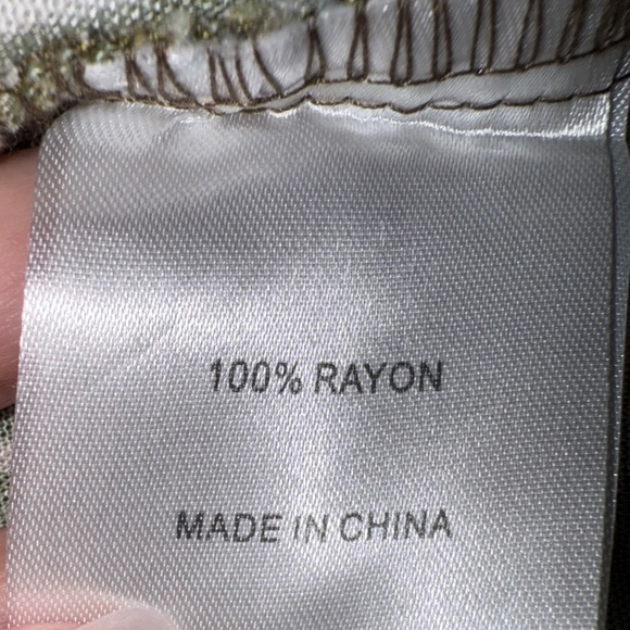 Kalokini Hawaii Hibiscus Overalls 3X Wide Leg Jumpsuit - Picture 5 of 5